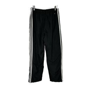 Adidas Men’s Black Activewear Track Pants, Medium, Pre-owned